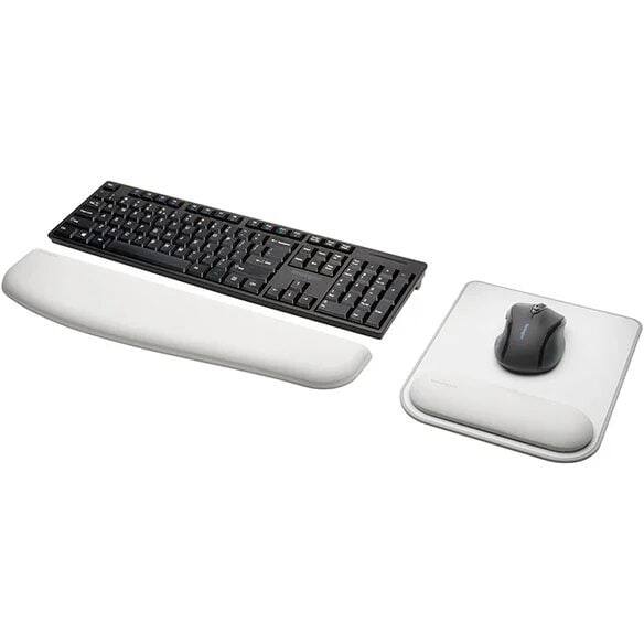 Alt View 2. Kensington - Slim Duo Gel Mouse Wrist Rest Support Cushion for Low Profile Mice & Trackballs, Pain Relief - Grey.