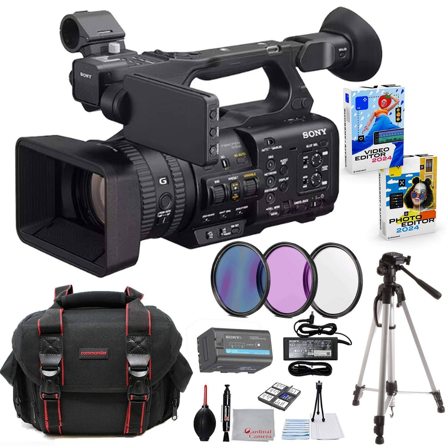 SONY AD 40 - SAAENASL O VIDEO EDITOR 2024 x G I.O ae x - a PHOTO EDITOR 2024 SONY commandier I PEa   GL  Cardinal camera