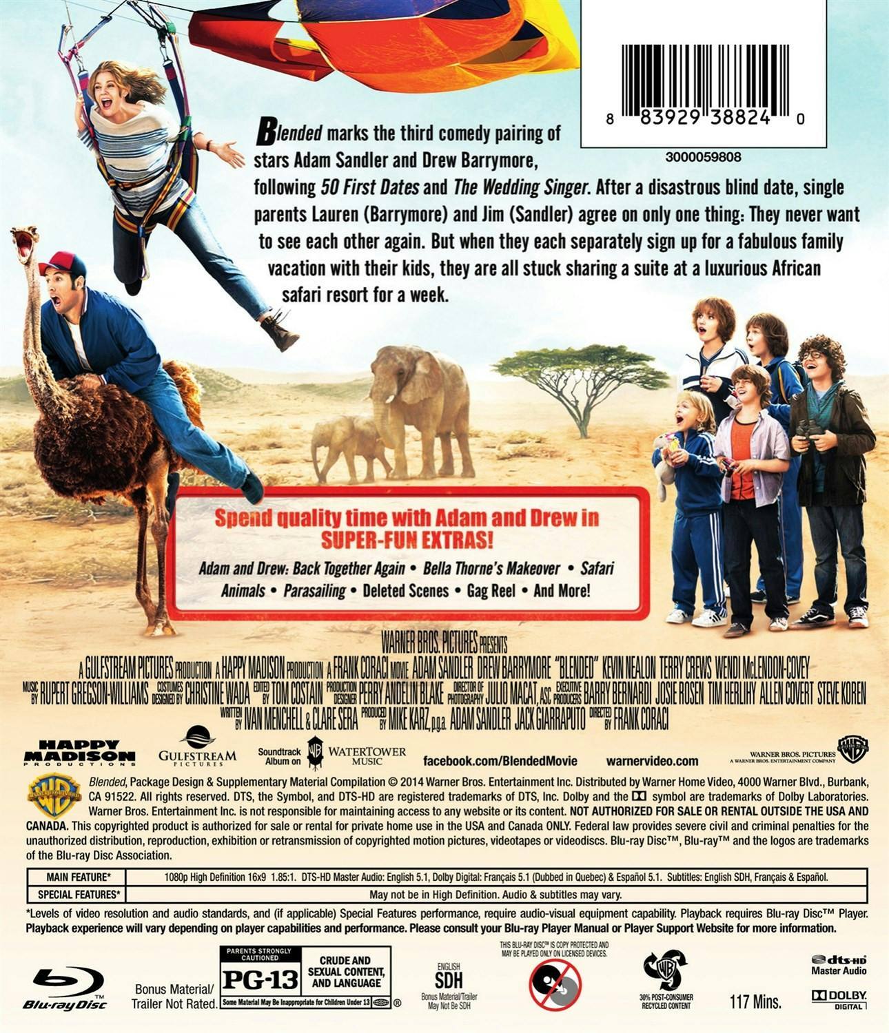Back. Blended [Blu-ray].