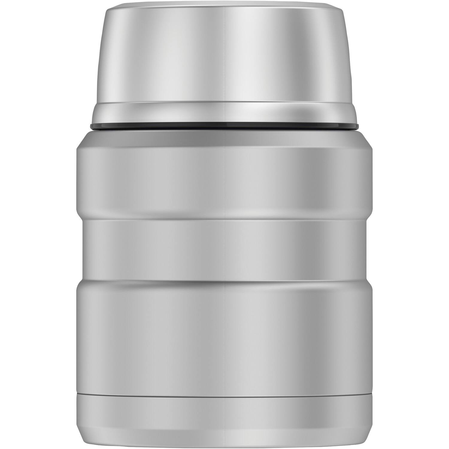 Left. Thermos - Thermos 16 oz Stainless King Insulated Food Jar Container - Matte Silver - Silver.