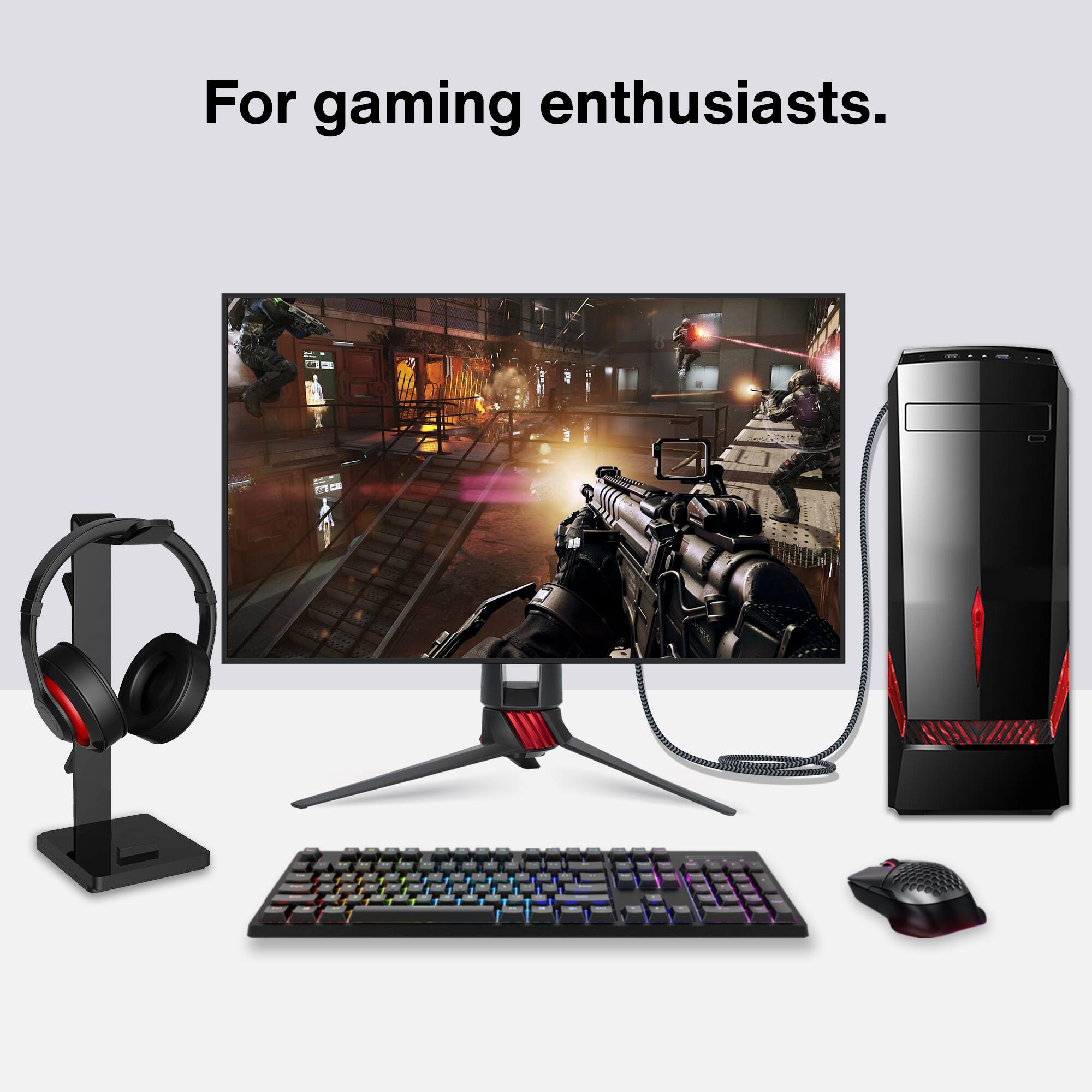 For gaming enthusiasts.