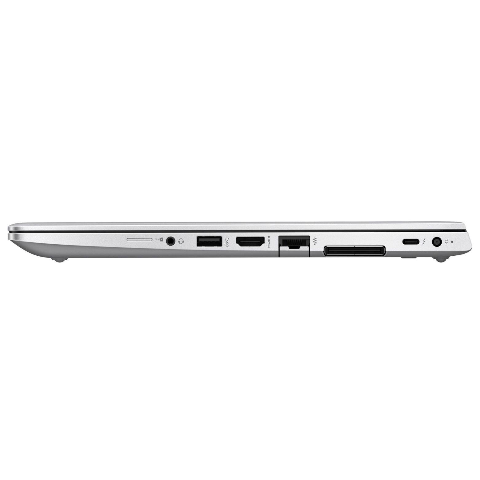 Alt View 5. HP - EliteBook 840 G5 14" FHD IPS Intel Core i7-8550U 1.8 GHz 8GB DDR4 256GB SSD Intel UHD Graphics 620 Windows 11 Pro Laptop - Silver.