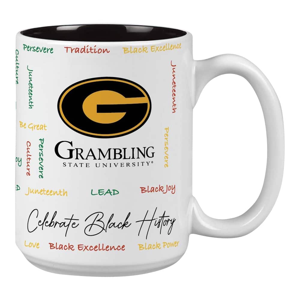 Indigo Falls - Grambling Tigers 15oz. Black History Month Mug - Multicolor