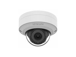 Samsung - Hanwha QNV-C8011R 5 Megapixel Network Camera - Color - Dome - 65.62 ft Infrared Night Vision - H.265, H.265M - White