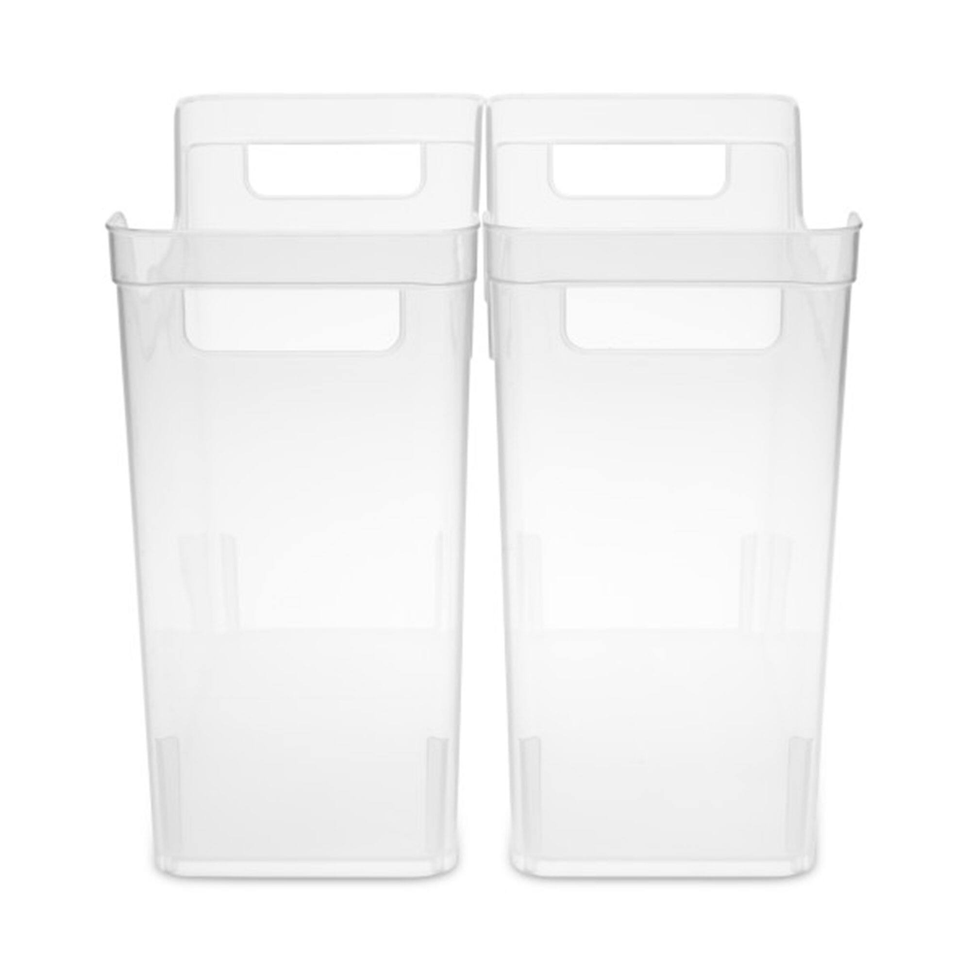 Alt View 3. Sterilite - Sterilite Narrow Shelf Home Storage Organizing Plastic Container, 6 Pack, Clear - Clear.