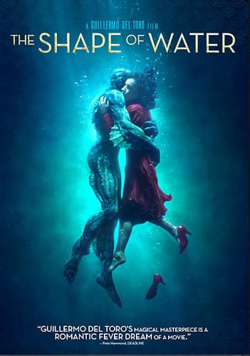Front. The Shape of Water   - DVD.