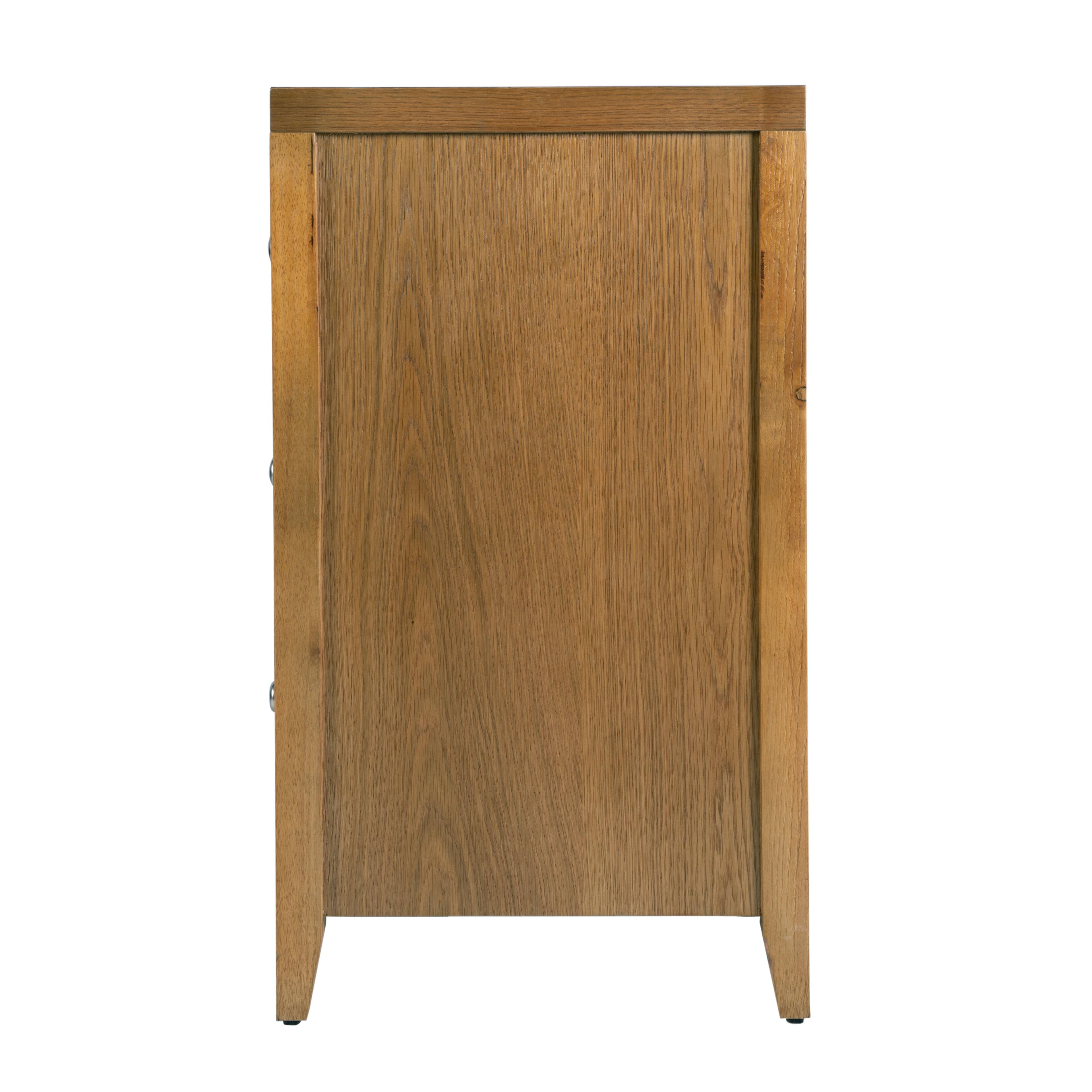 Alt View 3. Butler Specialty - Dana 34 in. W Rectangular Wood 3 Drawer Chest - Natural.