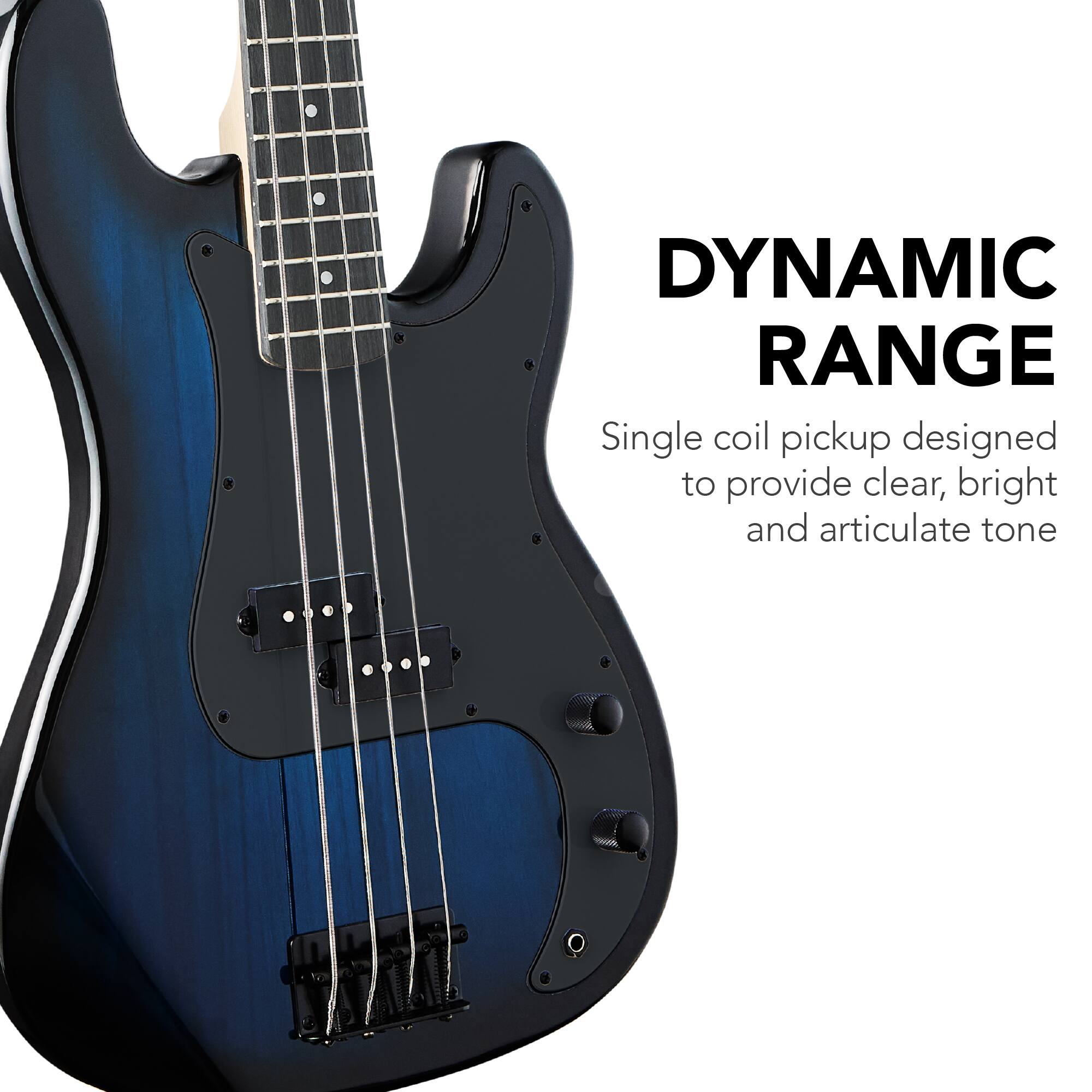 DYNAMIC RANGE

Single coil pickup designed to provide clear, bright and articulate tone