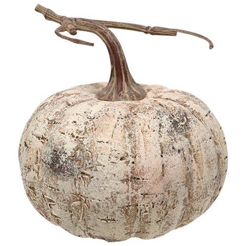 Front. BreeBe - *White Birch Pumpkin 6" - White Birch.