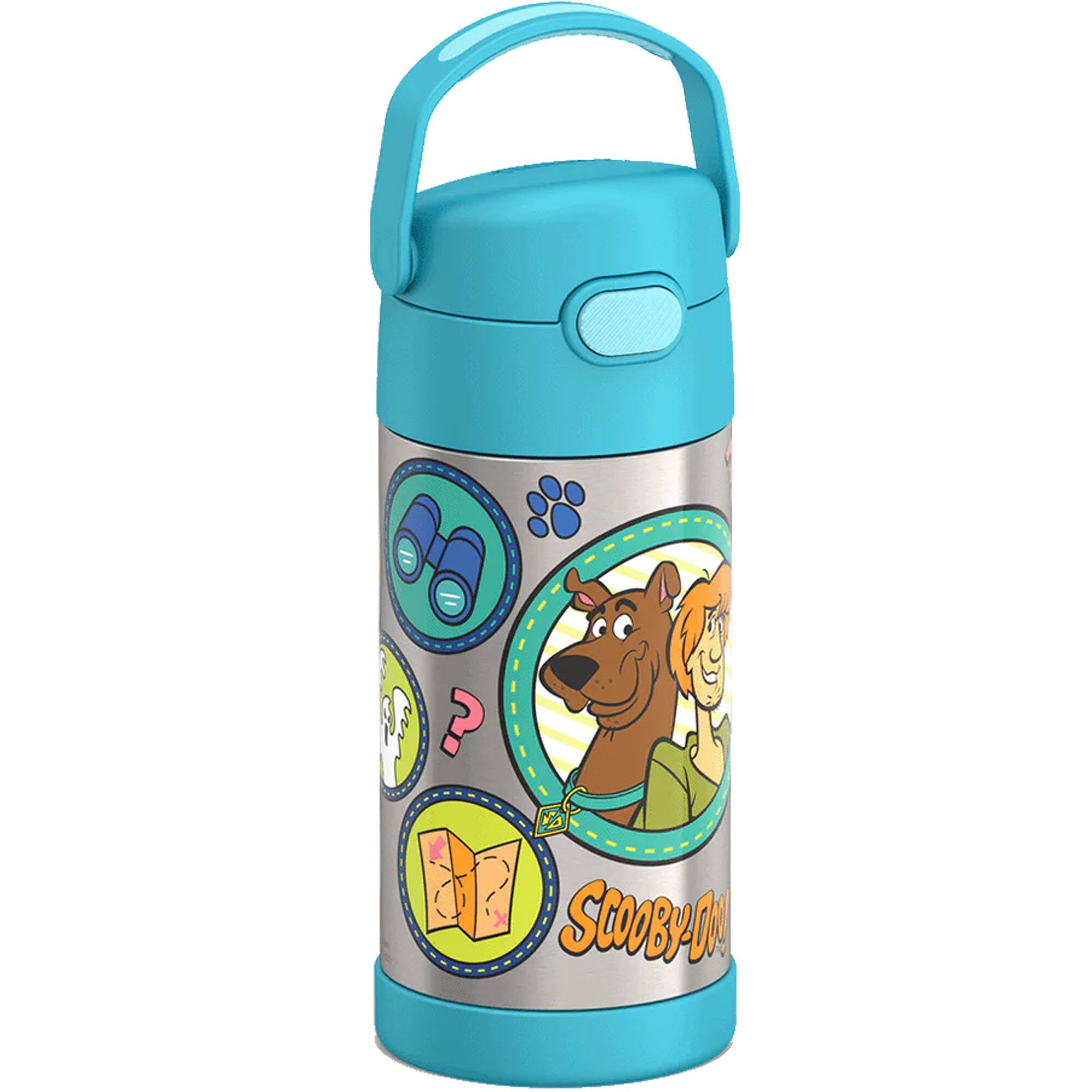 Alt View 2. Thermos - Thermos 12 oz. Kid's Funtainer Insulated Water Bottle - Scooby Doo - Scooby Doo.
