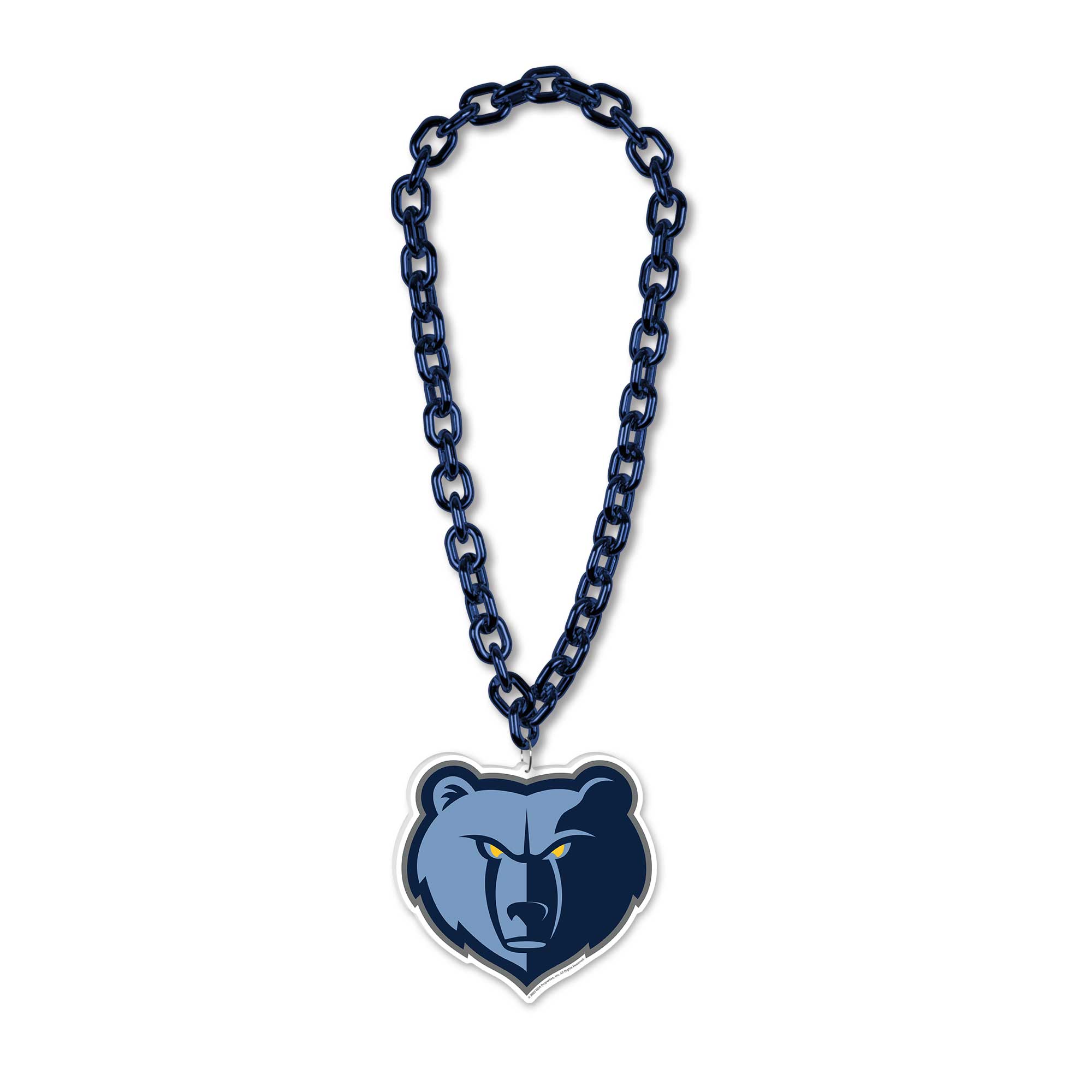 WinCraft - Memphis Grizzlies Big Chain Logo Necklace - Multicolor