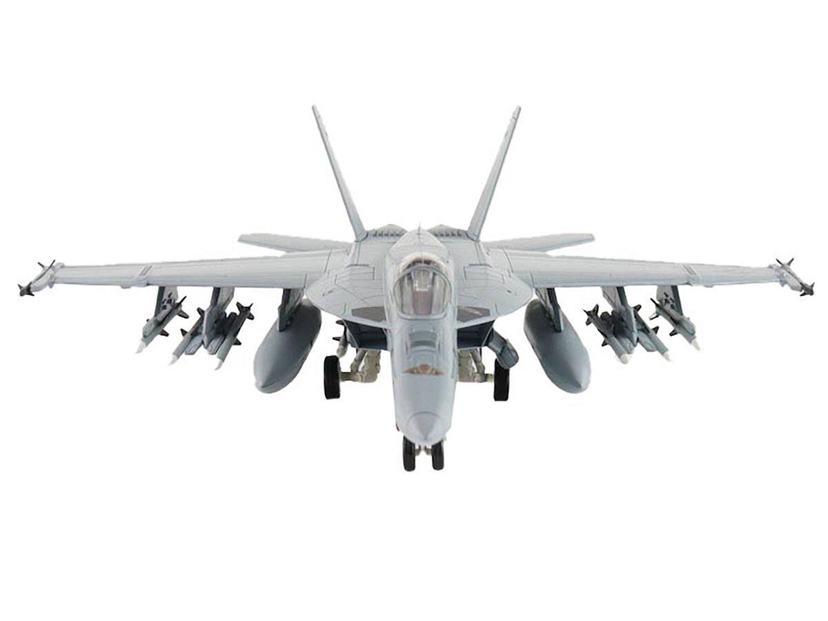 Alt View 1. Hobby Master - Boeing F/A-18E Super Hornet Fighter Aircraft "Dagger" United States Navy "Air Power Series" 1/72 - Grey.