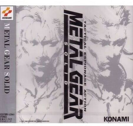 KONAMI METAL GEAR SOLID
KICA7896
LC35 STEREO 2,243
METAL GEAR SOLID
TACTICAL ESPIONAGE ACTION
KONAMI