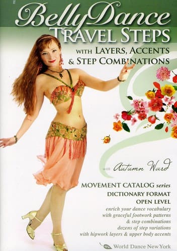 Bellydance Travel Steps  - DVD