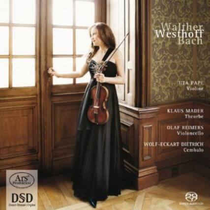 Walther Westhoff
Bach
UTA PAPE
Violine
KLAUS MADER
Theorbe
OLAF REIMERS
Violoncello
WOLF-ECKART DIETRICH
Cembalo
Ars Produktion
DSD
Ogts
D