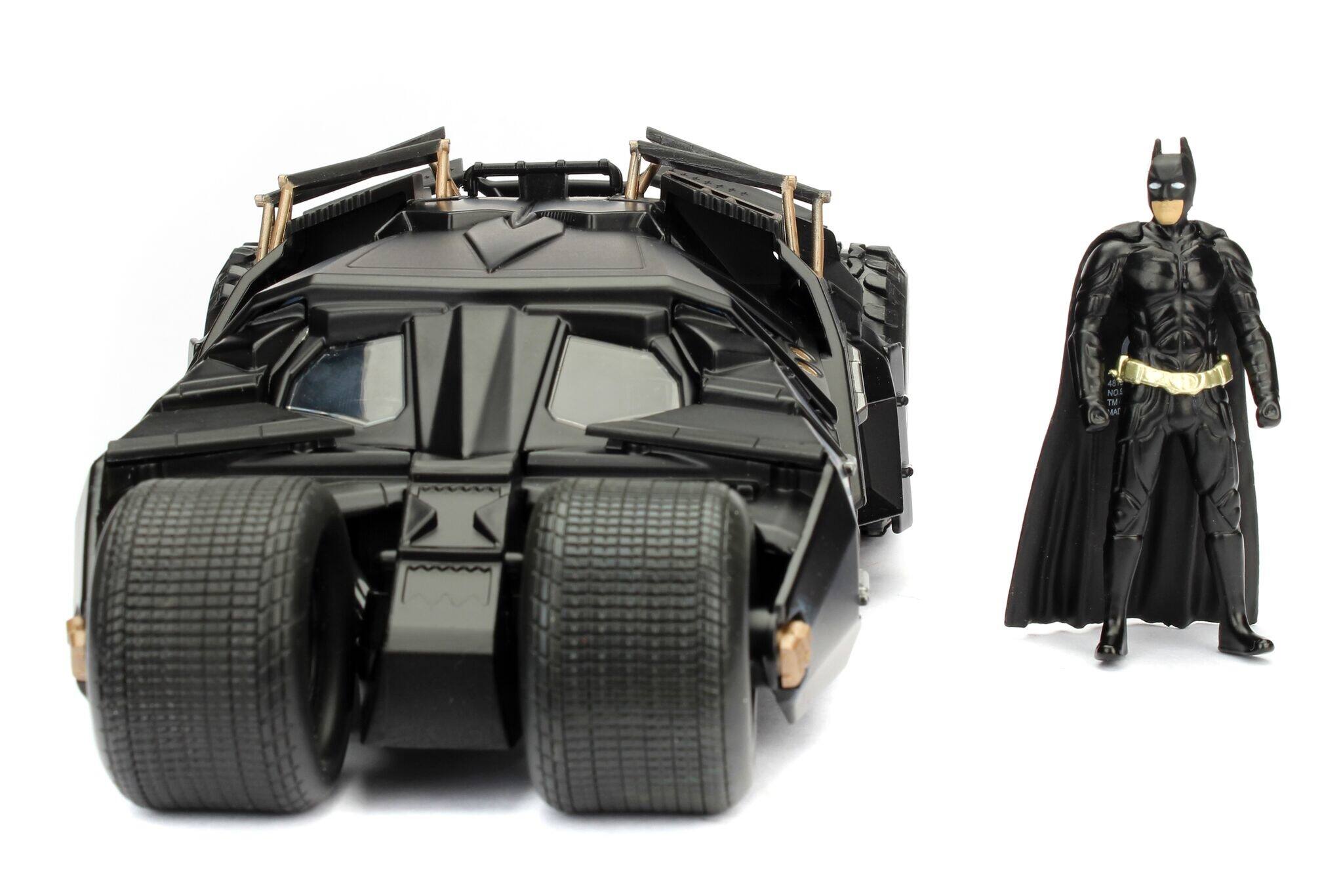 Alt View 2. Jada - 2008 "The Dark Knight" Tumbler Batmobile with Batman Diecast Figurine 1/24 Diecast Model Car  by Jada.