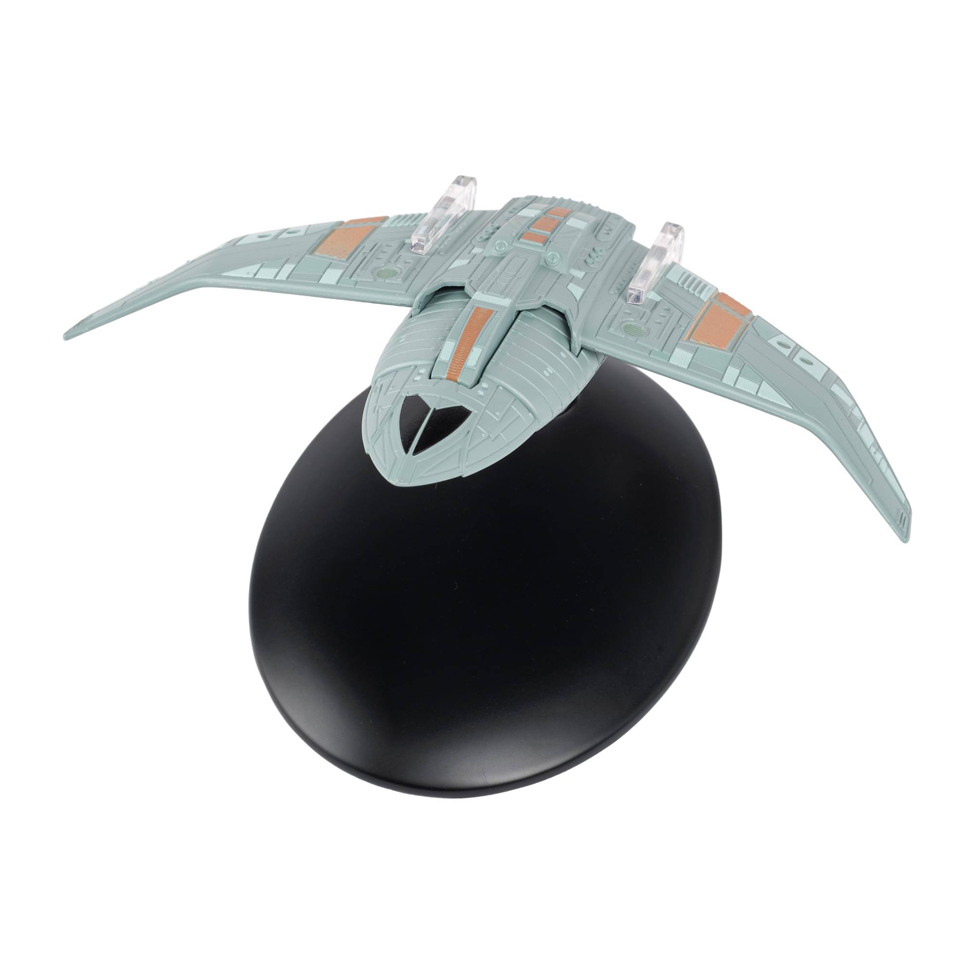 Alt View 1. Eaglemoss - Eaglemoss Star Trek Ship Replica | Bajoran Troop Transport - Grey.
