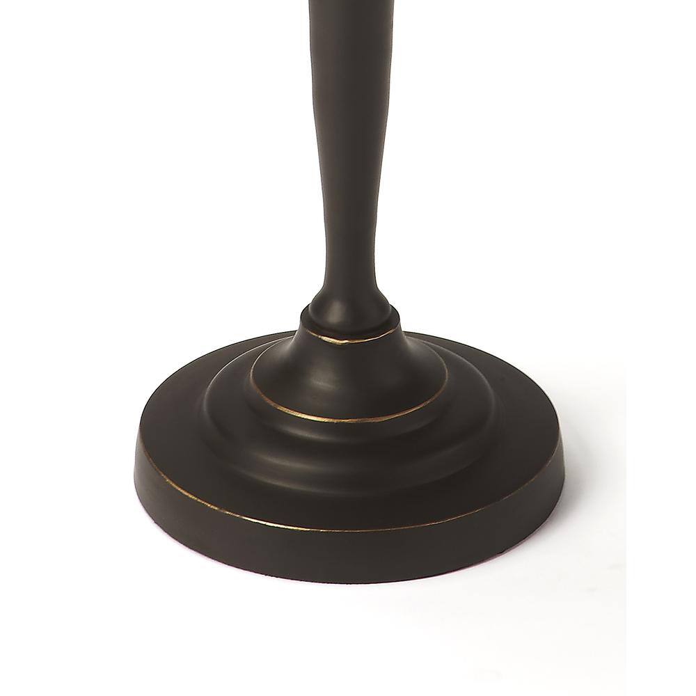Angle. Butler Specialty - Landon Metal Side Table - Black.
