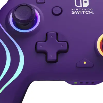 Nintendo Switch - パープル様 PDP Afterglow Wave Wireless RGB Gaming Controller for