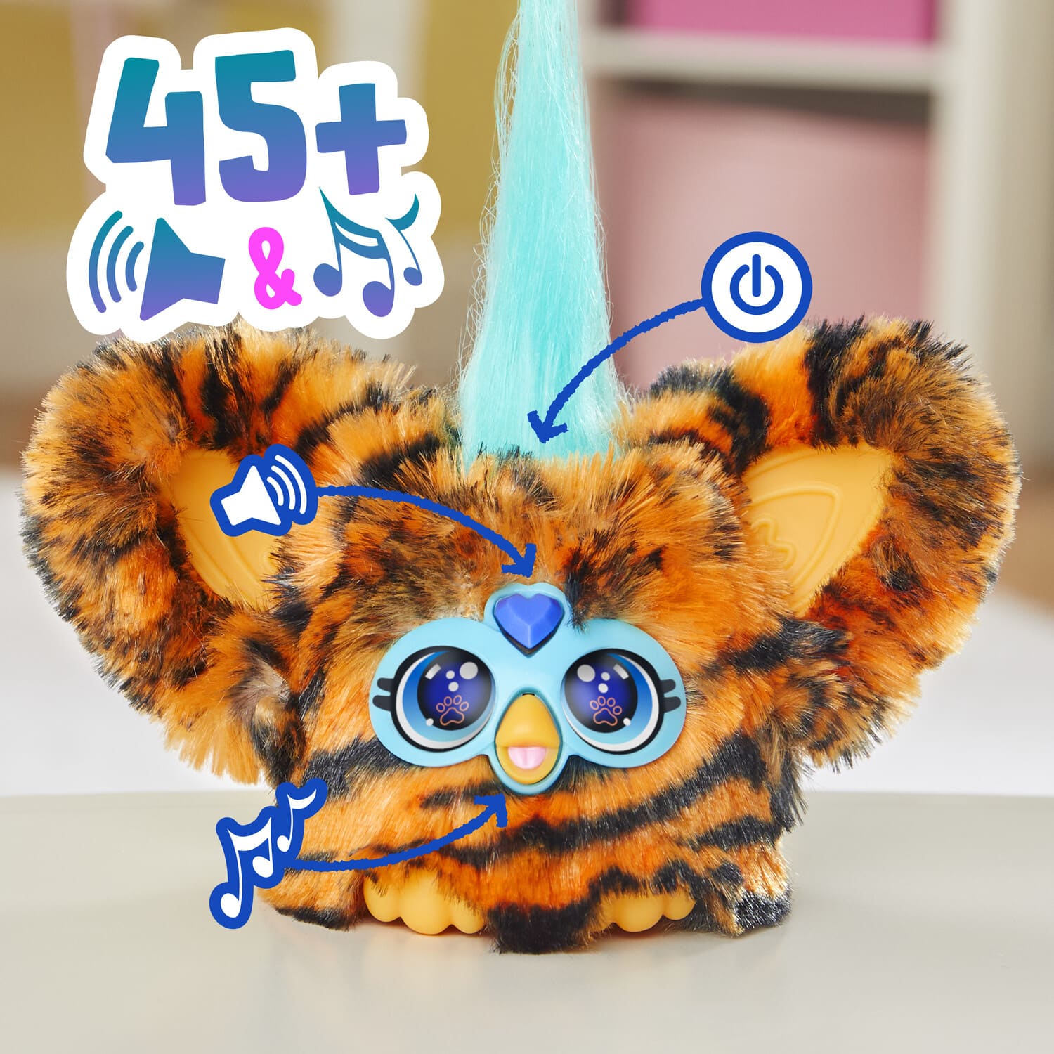 Hasbro Furby Furblets Ty Bee COLLECTIBLES Multicolor 5010996304018