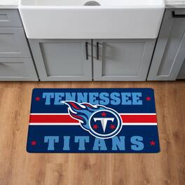 Evergreen Enterprises - Tennessee Titans 18" x 30" Anti-Fatigue Comfort Indoor Mat - Multicolor