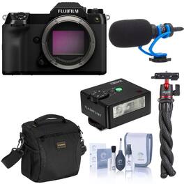Bundle - Fujifilm - GFX 100S II Medium Format Mirrorless Camera, w/Content Creator Kit