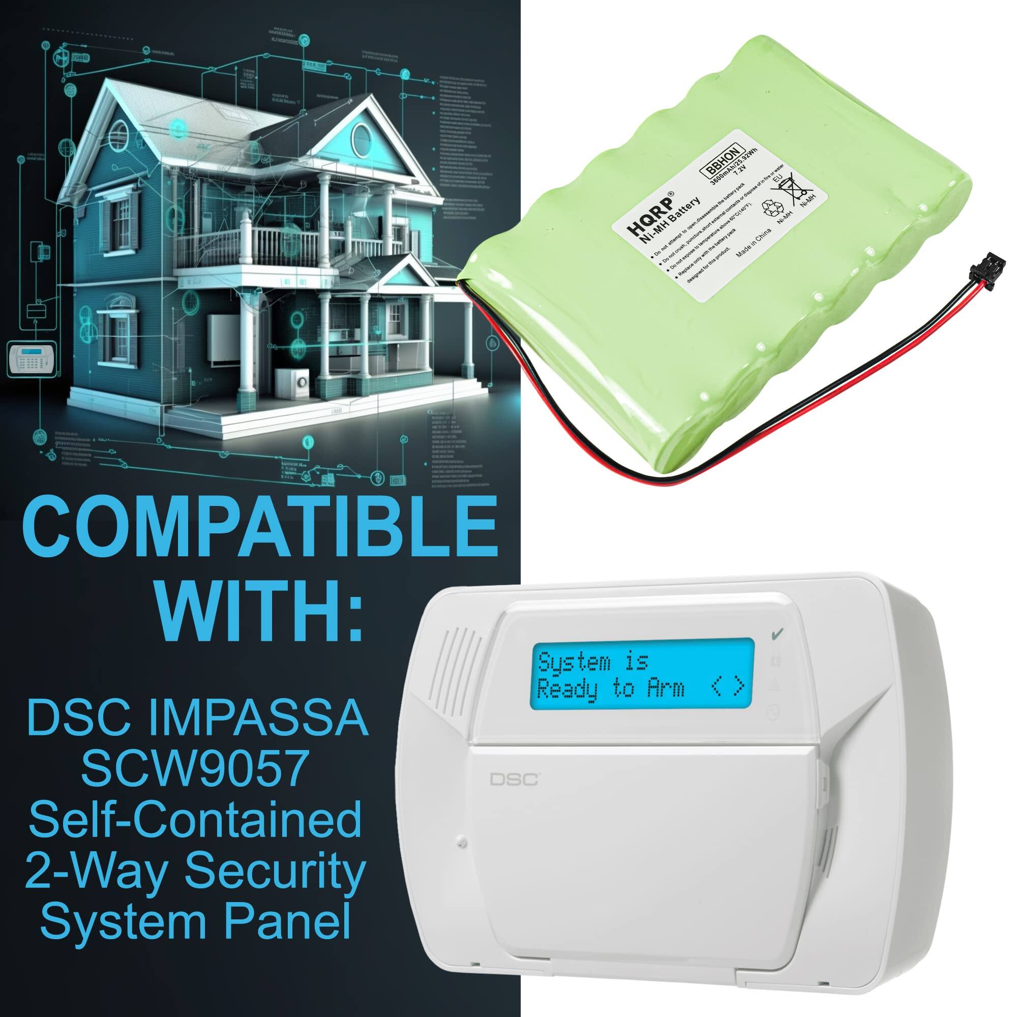 COMPATIBLE WITH:  
DSC IMPASSA  
SCW9057  
Self-Contained 2-Way Security System Panel  

System is Ready to Arm