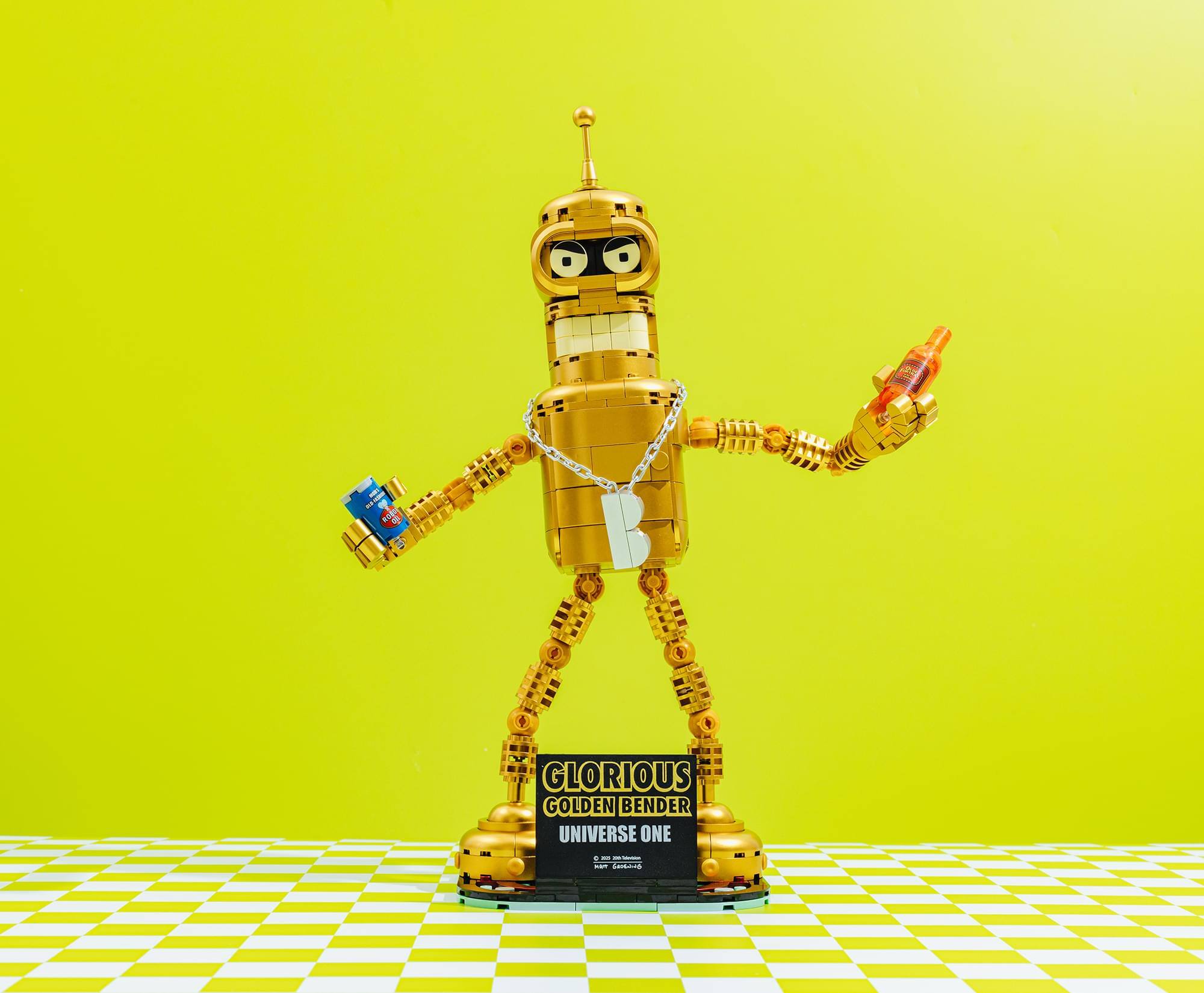 GLORIOUS GOLDEN BENDER UNIVERSE ONE