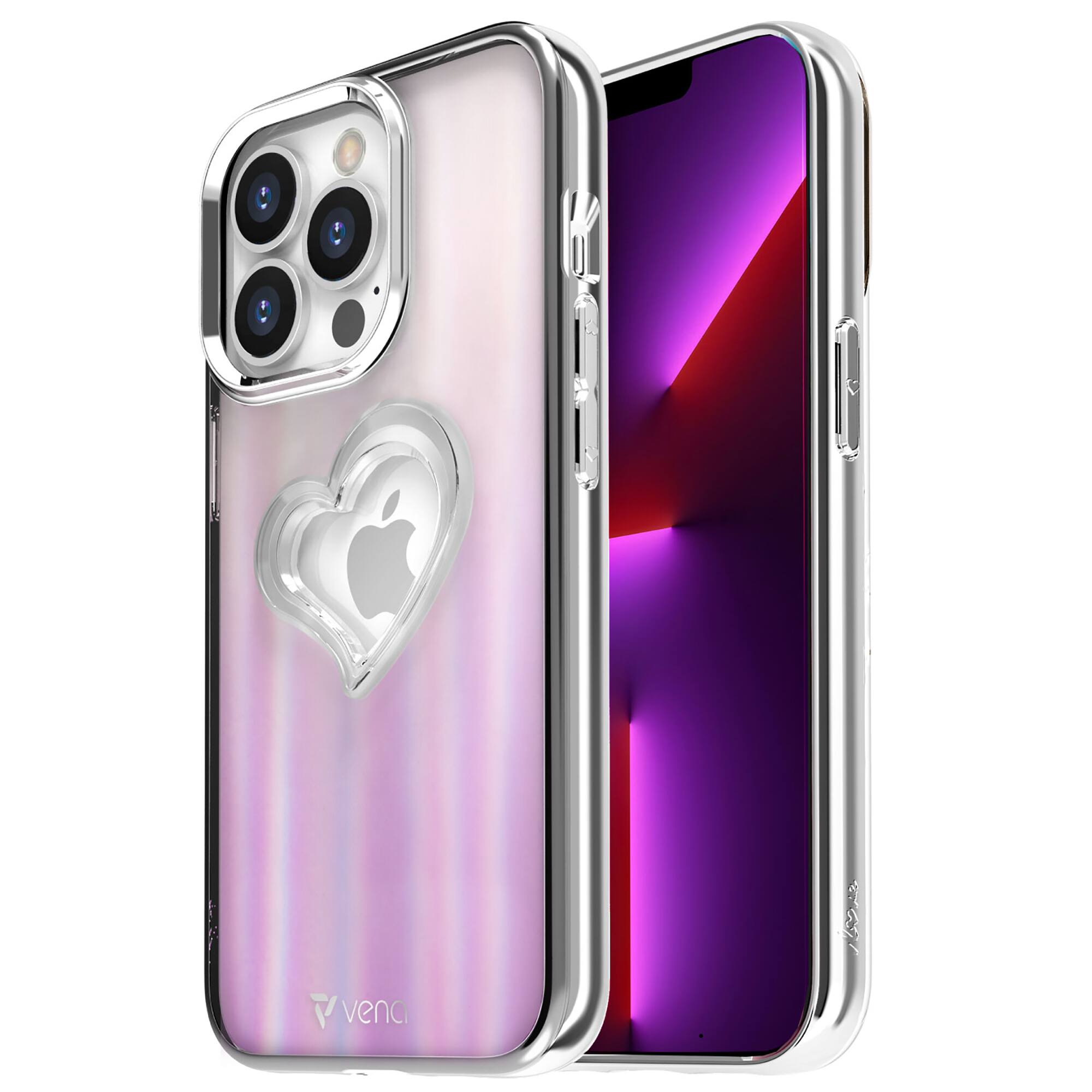 Front. Vena - vLove MagSafe Compatible Protective Case for Apple iPhone 13 Pro - Multi.