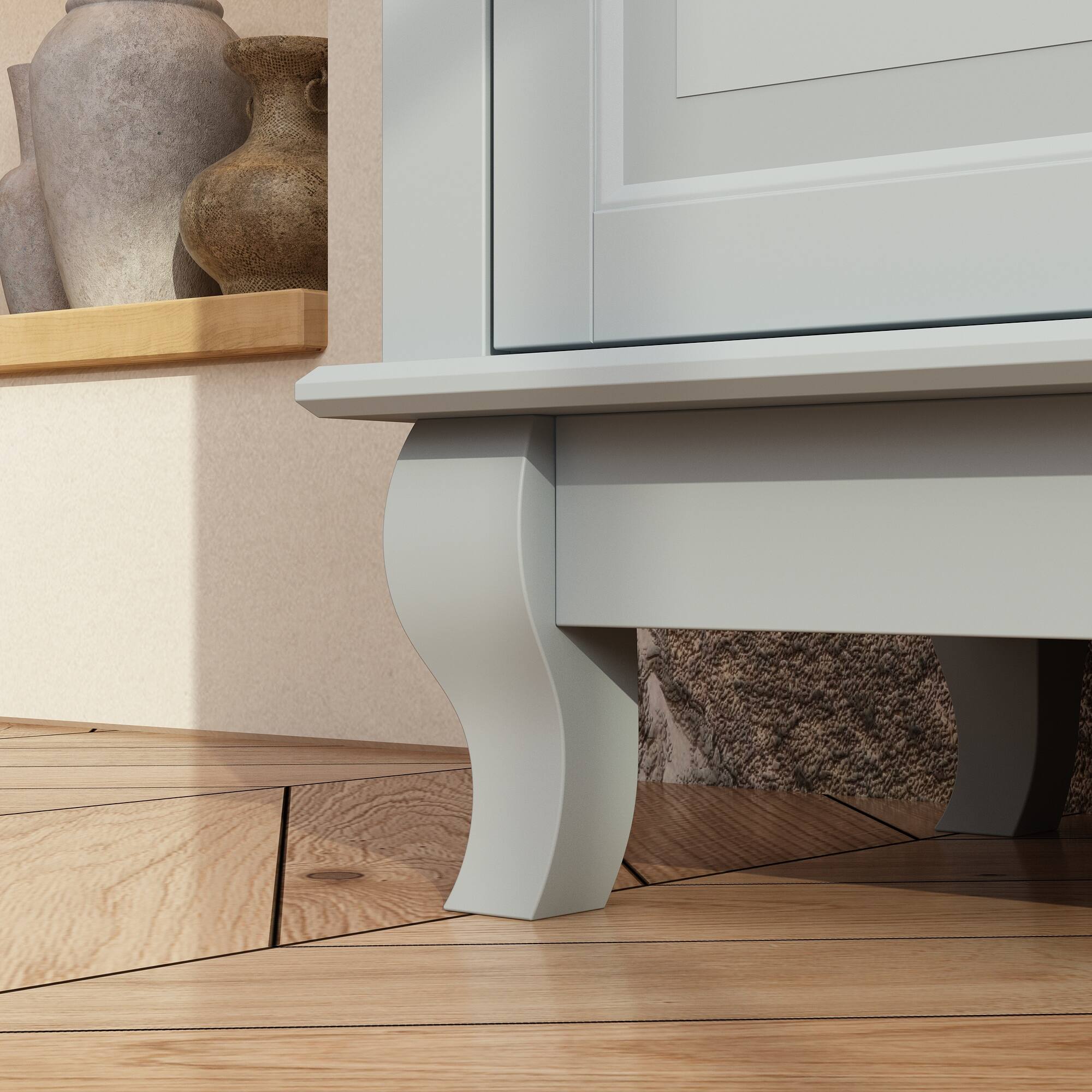 Alt View 7. FUFU & GAGA - FUFU&GAGA Multi - Drawer Dresser: Smart Storage, Versatile Charm - Dark Blue.