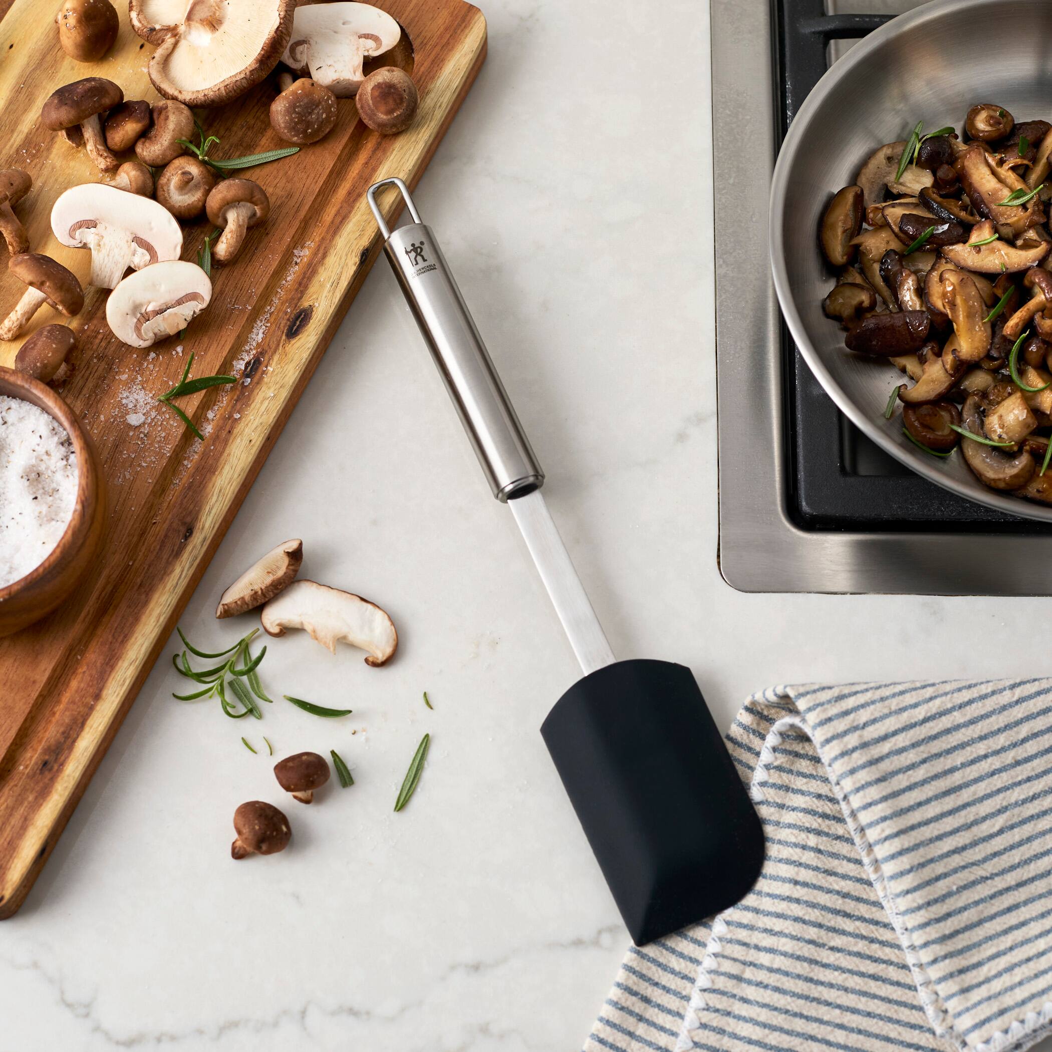 Alt View 3. Henckels - Henckels Stainless Steel Silicone Spatula - Stainless Steel.