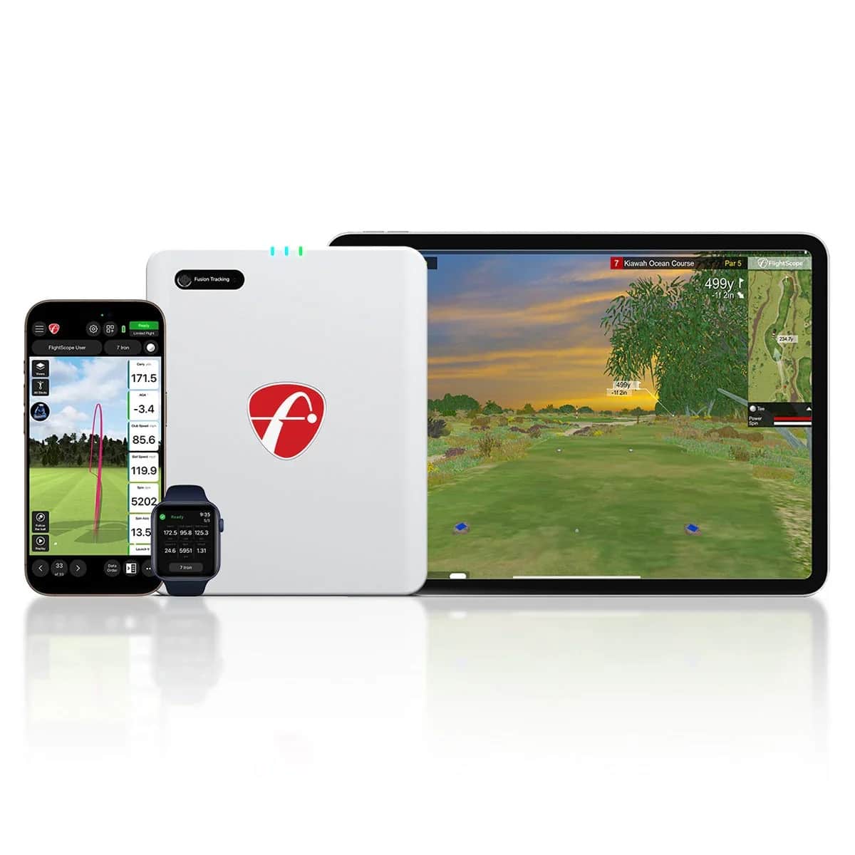 FlightScope Mevo Gen2 Portable Golf Launch Monitor and Simulator