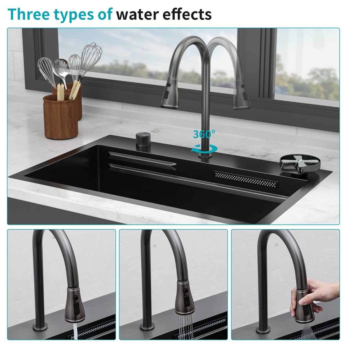 Three types of water effects

360°