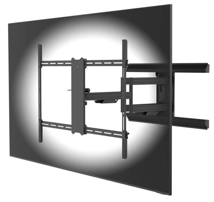 Angle. Kanto - Kanto PMX900HD Full Motion Pro Series Mount for 65"-140" TVs - Black - Black.
