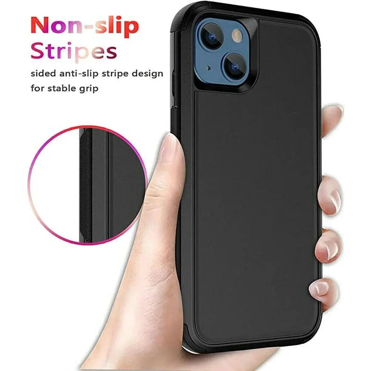 Non-slip Stripes  
sided anti-slip stripe design for stable grip