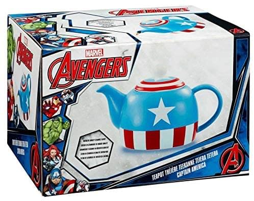 MARVEL AVENGERS  
TEAPOT TETERA TETERA  
CAPTAIN AMERICA