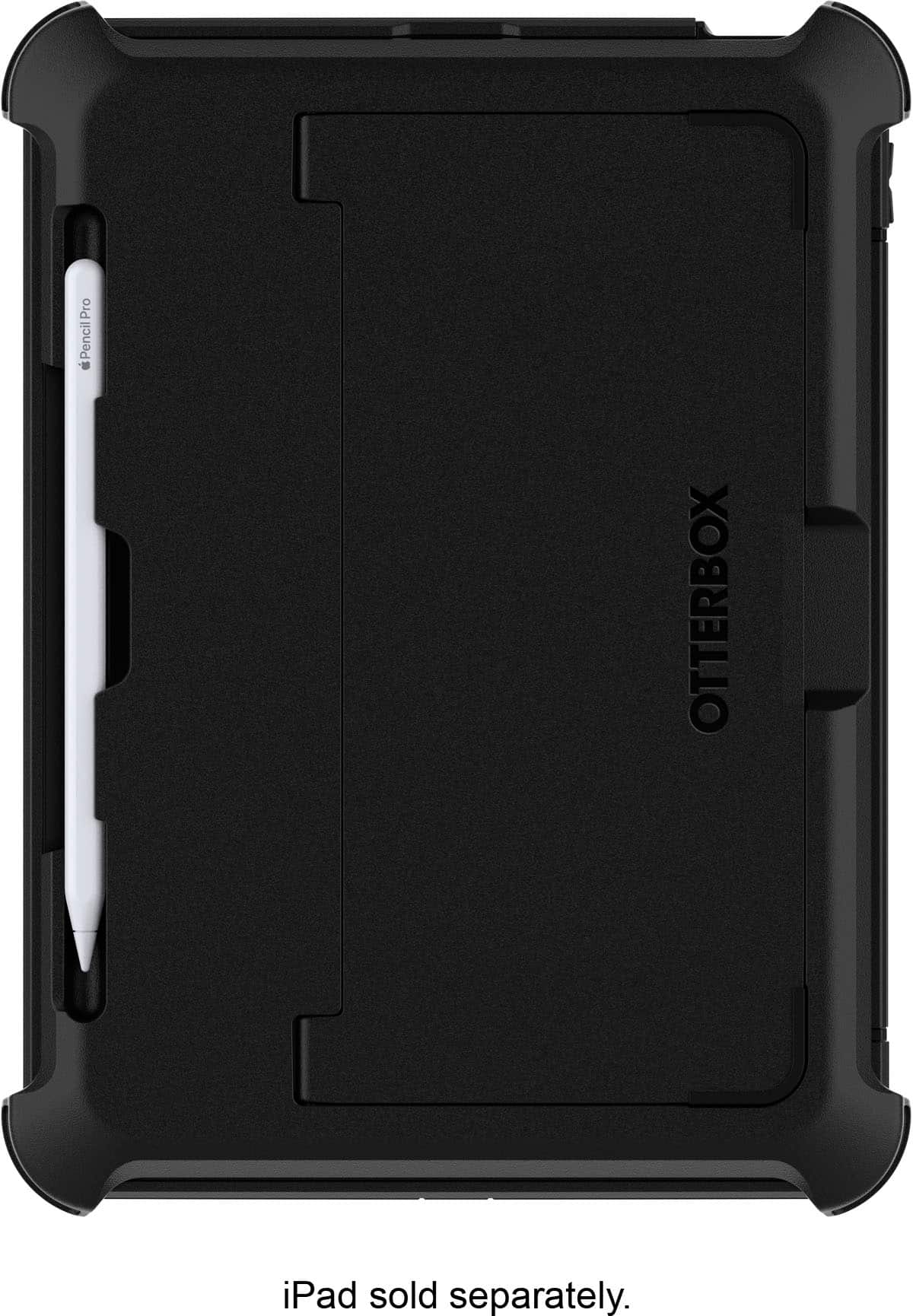 The text on the image reads: "iPad sold separately."