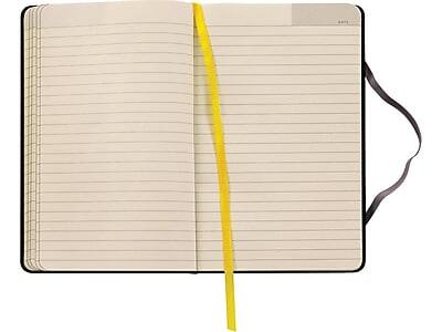 Alt View 2. TOPS - TOPS Oxford Idea Collective Hardcover Journal, 5" x 8.25", Wide Ruled, Black, 240 Pages (56872) - Black.