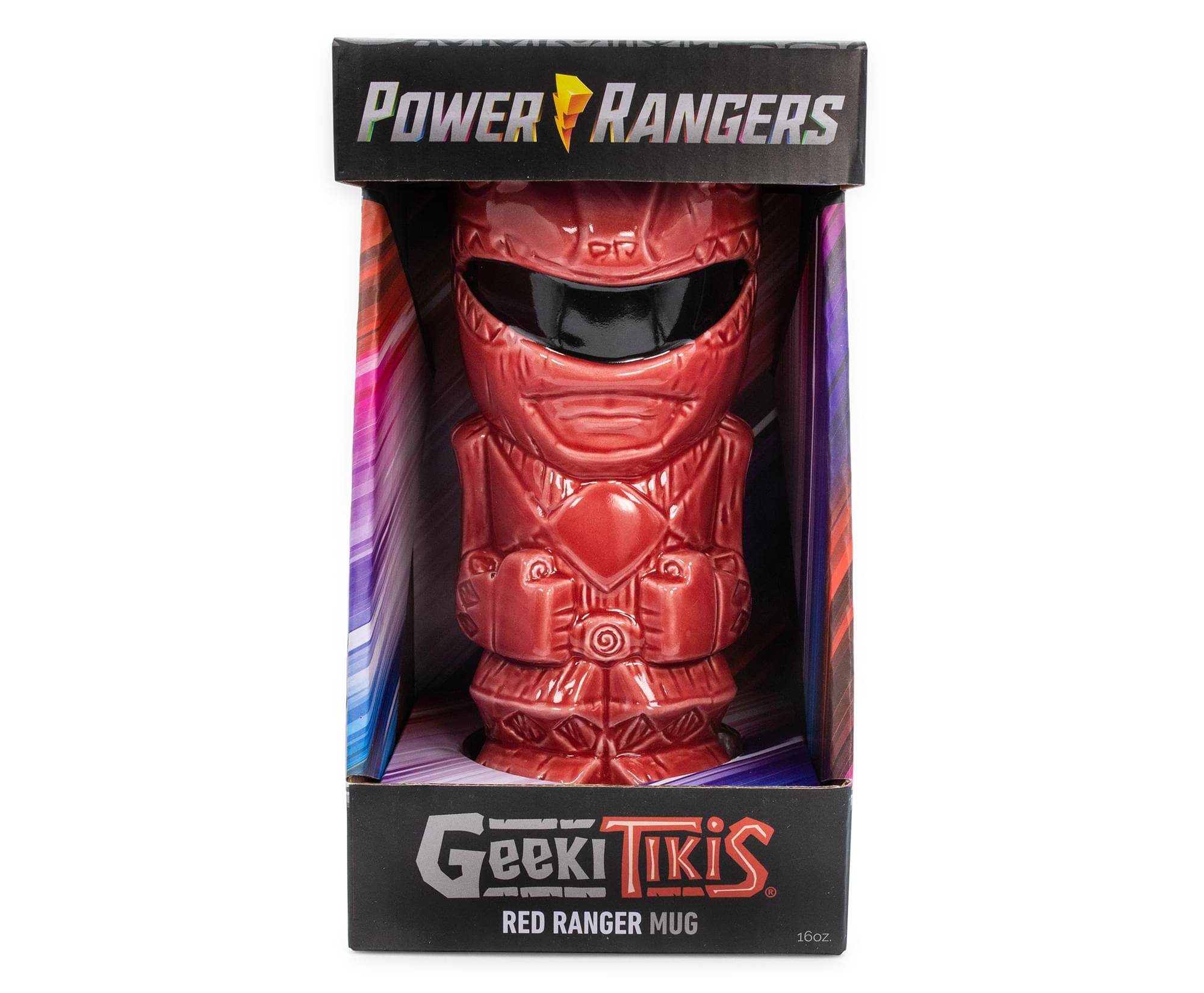 POWER RANGERS  
Geeki Tikis  
RED RANGER MUG  
16oz