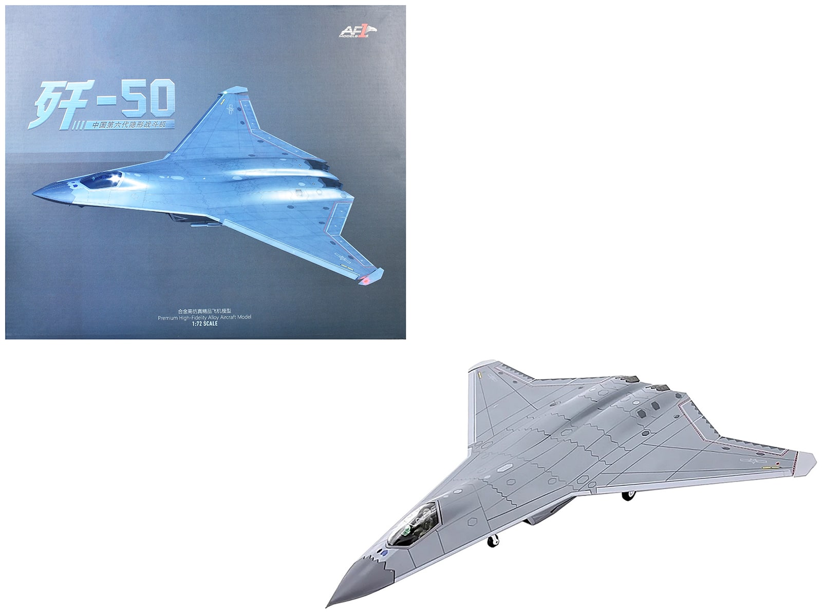 Shenyang J-50 Aircraft "Chinese Military" People's Liberation Army Air Force 1/72 Diecast Model by Air Force 1 - Multi