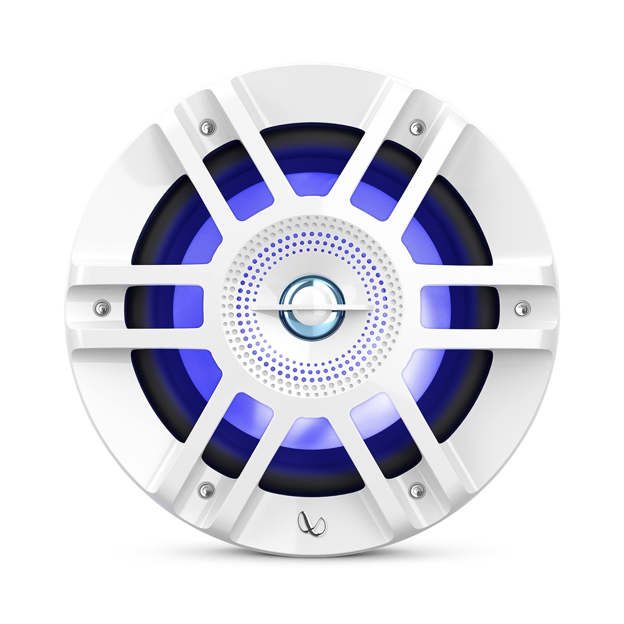 Alt View 3. Infinity - Infinity KAPPA6120MAM 6.5” Two-way Premium Marine Speaker / RGB Lighting - White - White.