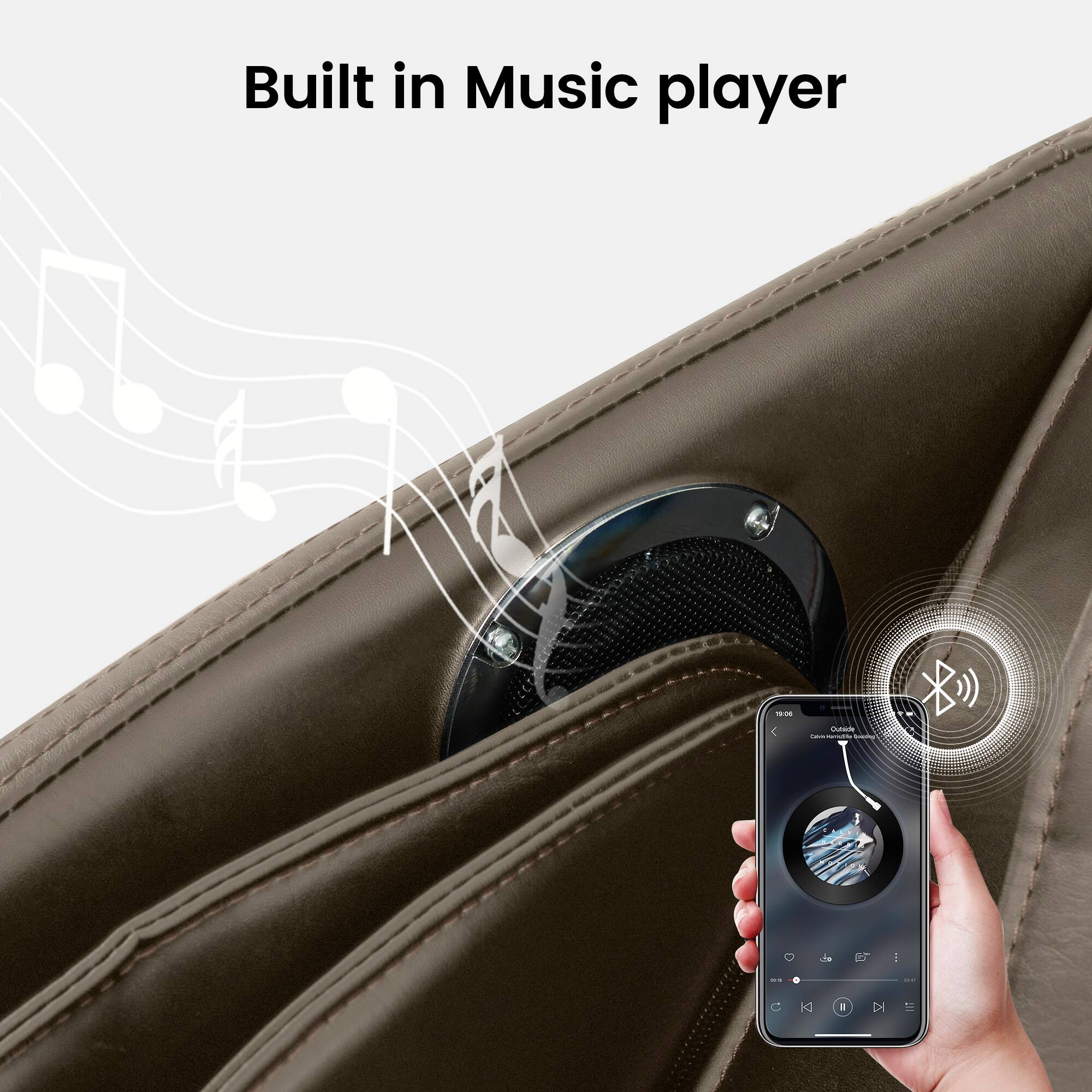 Built in Music player