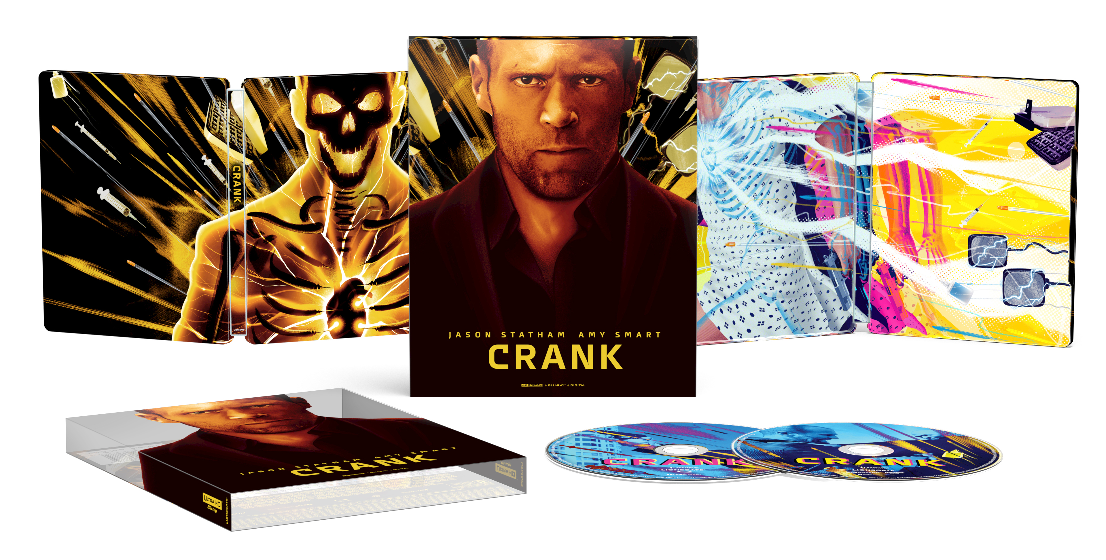 Crank [SteelBook] [4K Ultra HD Blu-ray/Blu-ray] [Only @ Best Buy] [2006] -  Best Buy