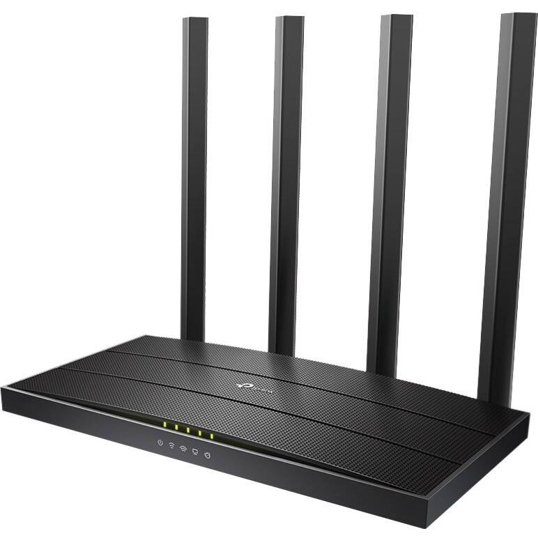 Alt View 5. TP-Link - TP-Link Archer A6_V3 - Wi-Fi 5 IEEE 802.11ac Ethernet Wireless Router - Dual Band MU-MIMO Wireless Internet Router - 4 x - Unknown.
