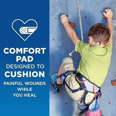 COMFORT PAD  
DESIGNED TO CUSHION  
PAINFUL WOUNDS WHILE YOU HEAL