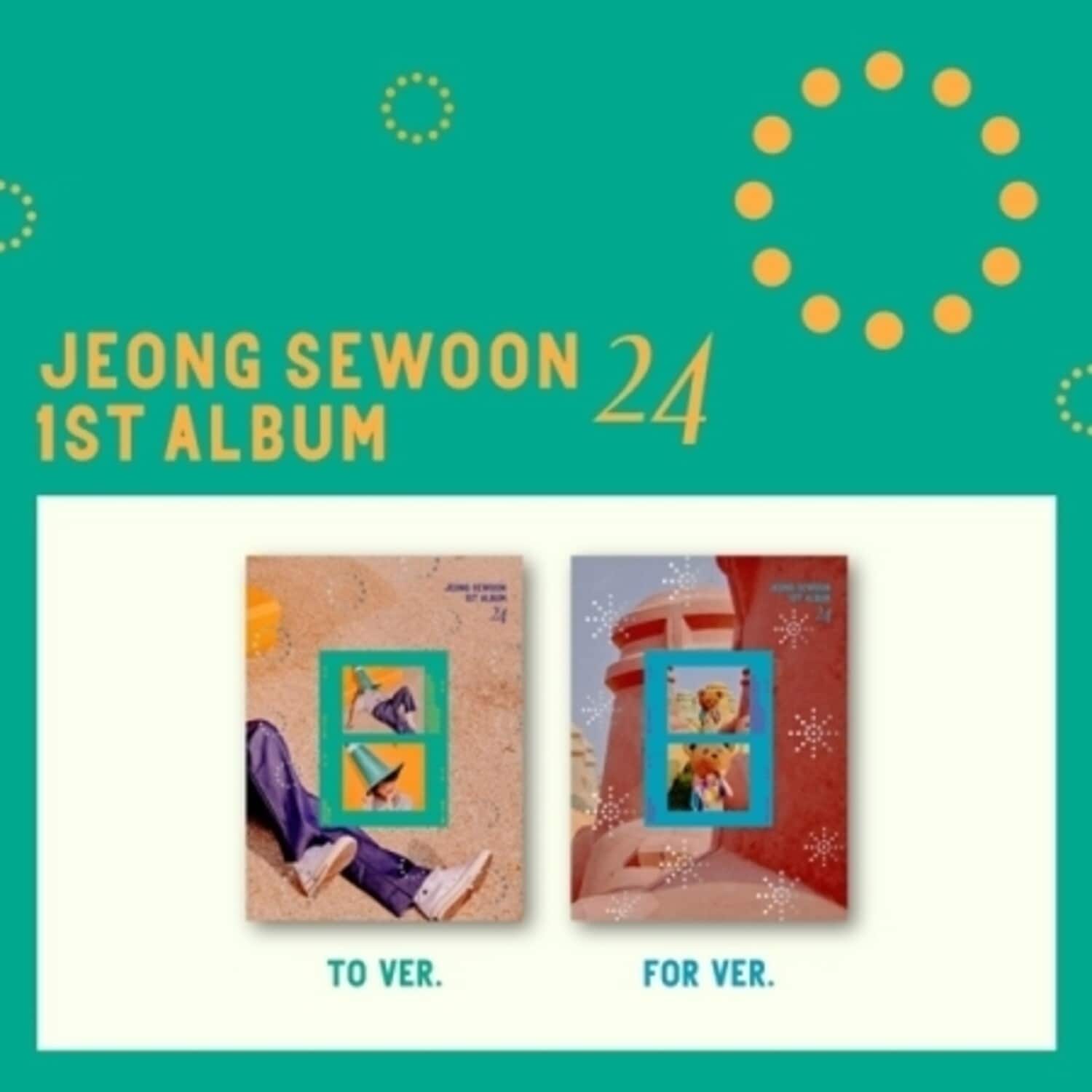 Jeong SE Woon - 24 Part 1 (Random Cover) (incl. 128pg Photobook, Film Photo +Photocard)   - COMPACT DISCS [CD] price history on PriceWatchPro