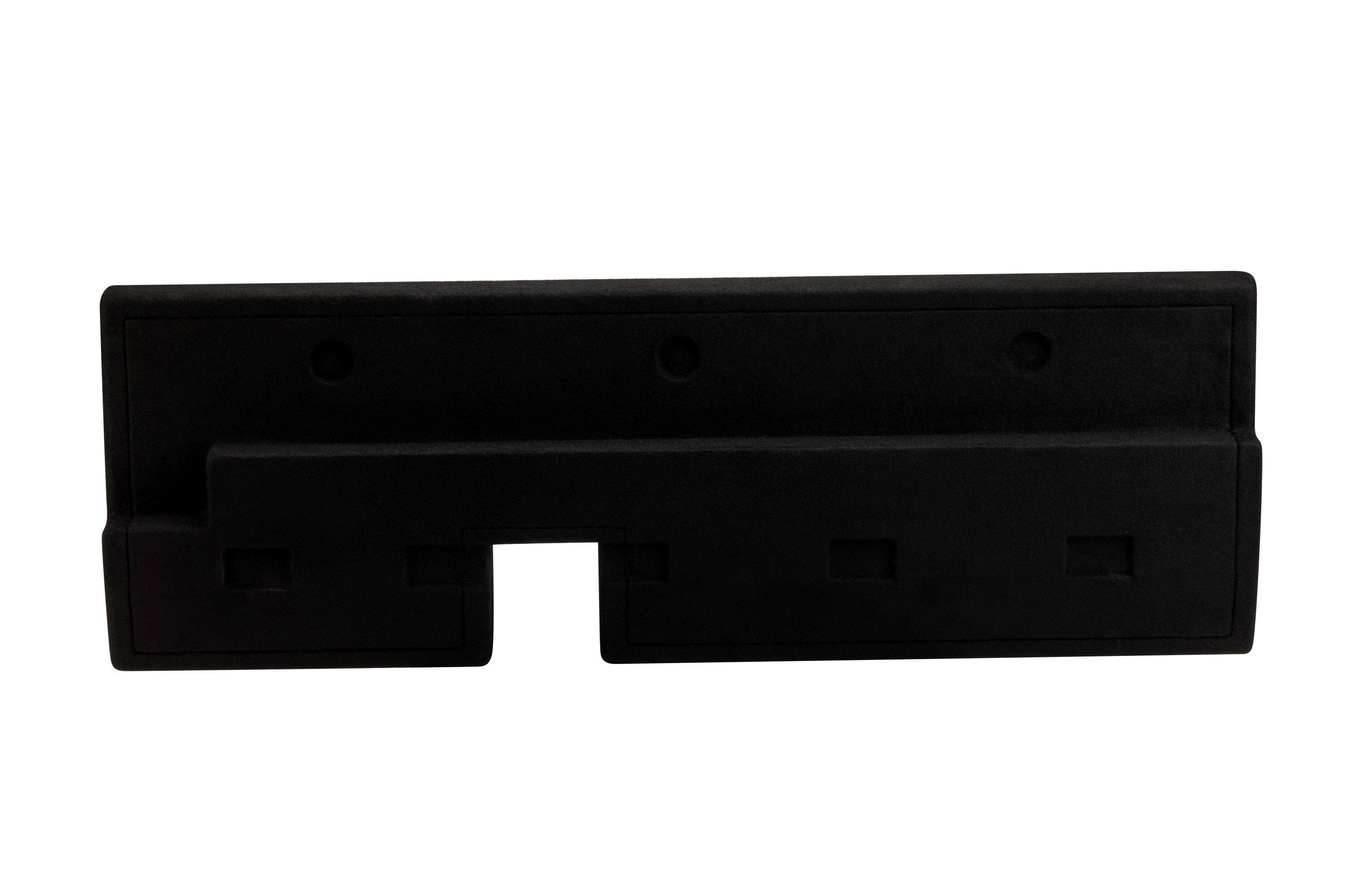 Alt View 1. KICKER - L7T Custom Fit Dual 10" 2-Ohm Down Firing Enclosure Subwoofer for Select Toytoa Tacomas - Black.