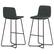 Angle. Simpli Home - Wilcox Bar Stool (Set of 2) - Charcoal Grey.