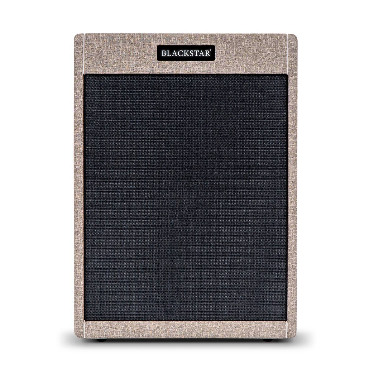 Alt View 2. Blackstar - Blackstar St. James 212VOC Vertical 140W 2x12" Speaker Cabinet, Fawn.