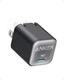 Anker - Nano Charger, USB C GaN Charger 30W, PIQ 3.0 Foldable PPS Fast Charger - Phantom Black